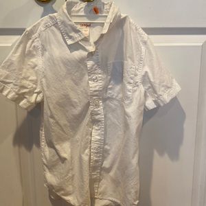 Boys white dress shirt